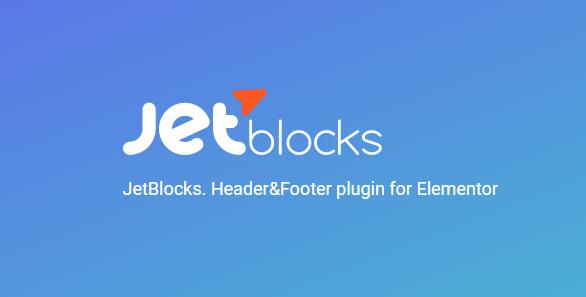 JetBlocks v1.3.2 – Elementor的完美页眉和页脚插件