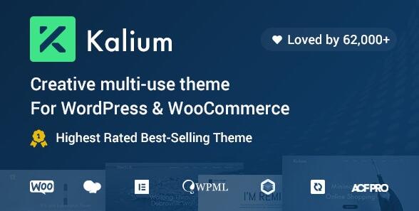 Kalium v3.4.5 – 专业人士的创意主题