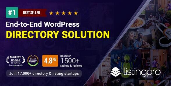 ListingPro v2.6.12破解版 – WordPress目录主题