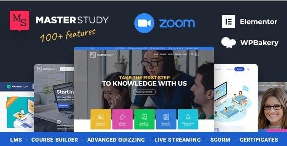 Masterstudy v4.4.9.1去授权版 – WordPress教育中心主题
