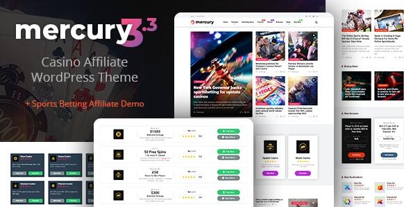 Mercury v3.8.2 破解版– WordPress新闻主题