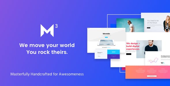Movedo v3.5.1 –响应式多用途WordPress主题