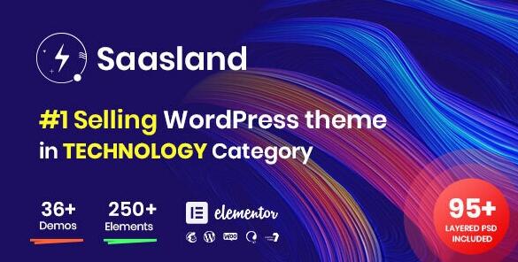 SaasLand v3.4.5 – 用于Saas启动的多功能WordPress主题