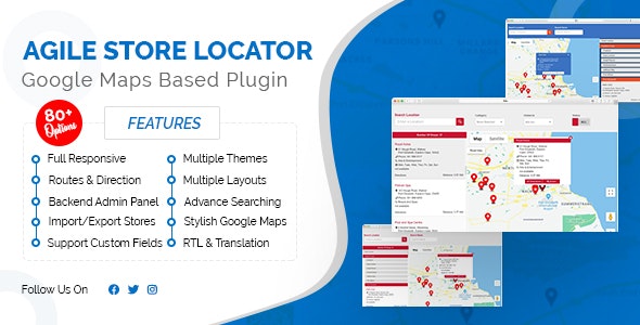 Store Locator (Google Maps) v4.7.16 – WordPress Google地图店铺定位插件