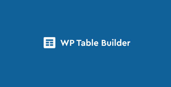 WP Table Builder Pro v1.3.16（已汉化）- WordPress 拖拽式表格插件