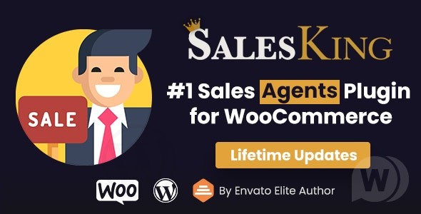 SalesKing v1.7.20（已汉化） – WooCommerce 的终极销售团队、代理和代表插件