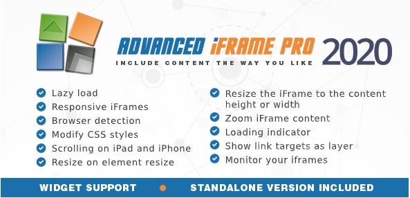 Advanced iFrame Pro v2022.3破解版 – WordPress内联框架 iFrame插件