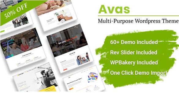 Avas v6.7.14破解版–多功能Elementor WordPress主题