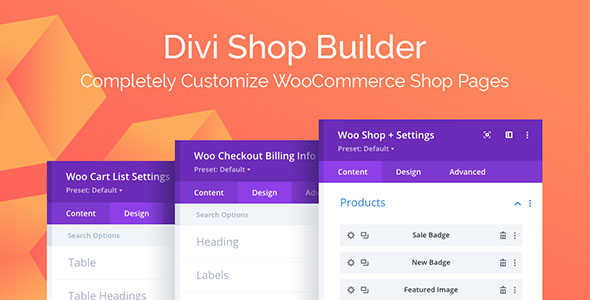 Divi Shop Builder v1.1.31（已汉化） – WooCommerce 商店、购物车和结帐页面插件