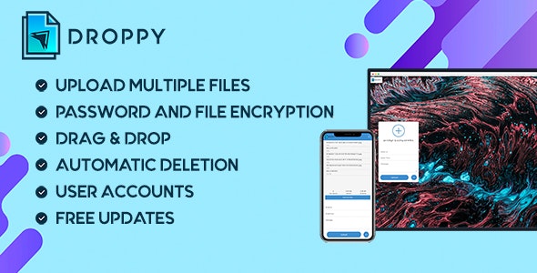 Droppy v2.3.9 – 在线文件传输和共享
