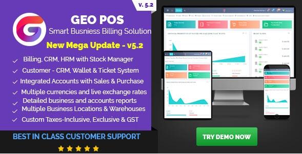 Geo POS v7.1破解版–销售点，开票和库存管理器应用程序