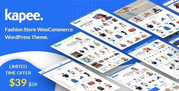 Kapee v1.4.3破解版 – WooCommerce时尚商店主题