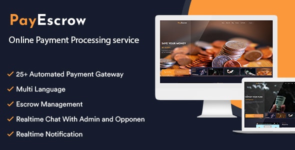 PayEscrow v3.1.1 – 在线支付处理服务