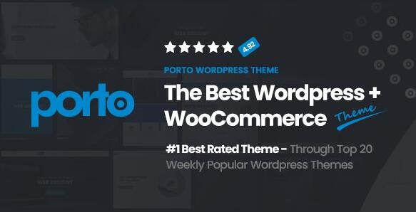 Porto v7.4.7 破解版（已汉化） – WordPres企业多功能主题