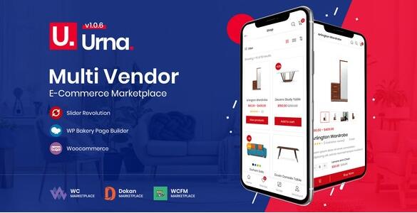 Urna v2.3.11 –WordPress多合一WooCommerce主题