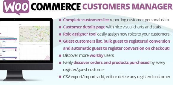 WooCommerce Customers Manager v28.0破解版