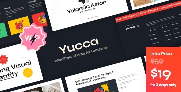 Yucca v1.13 – WordPress 创意主题