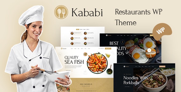 Kababi v1.0.0（已汉化） – WordPress餐饮美食主题