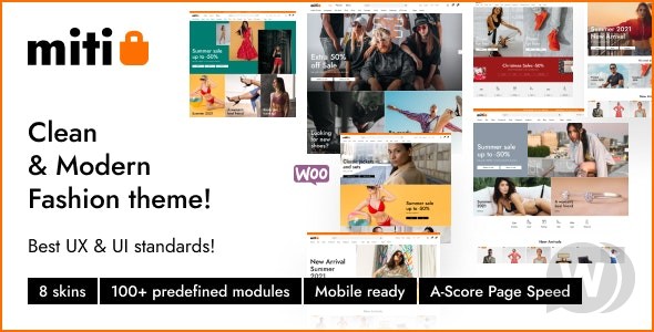 Miti v1.0.5 – Elementor WooCommerce WordPress 主题
