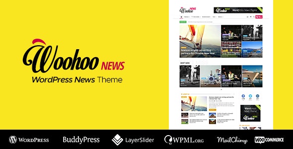 WOOHOO V2.5.1 – WordPress 新闻和杂志多概念网站主题