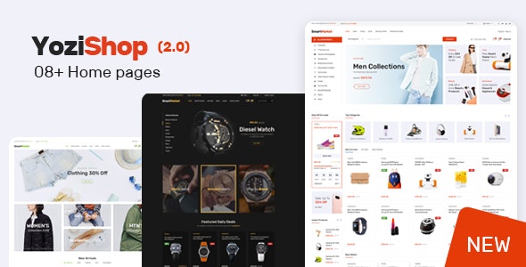 Yozi v2.0.39 –多功能电子WooCommerce主题