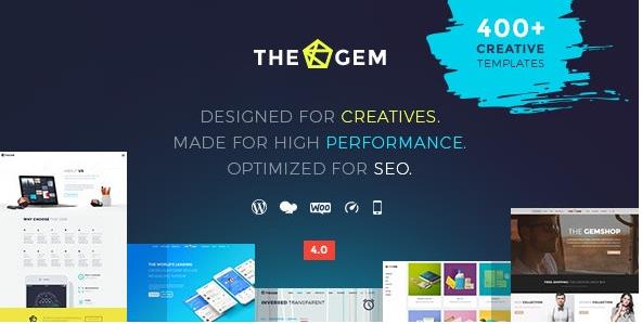 TheGem v5.3.2（已汉化） – WordPress创意多用途高性能主题