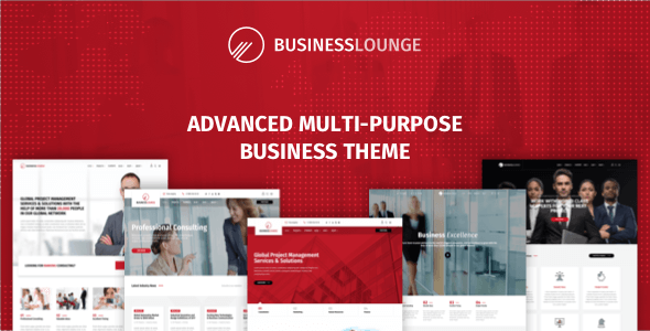 Business Lounge v1.9.10 – WordPress金融主题