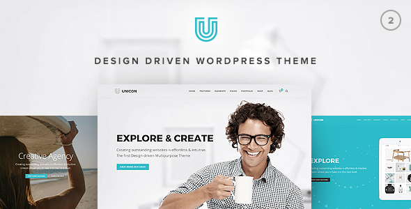 Unicon v2.9 – 设计驱动的多用途 WordPress 主题