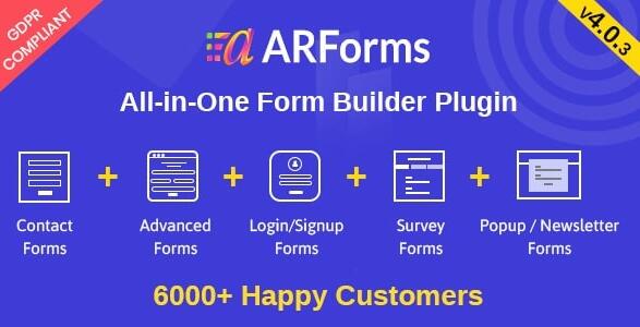 ARForms v5.7.1（已汉化） – WordPress表单生成插件