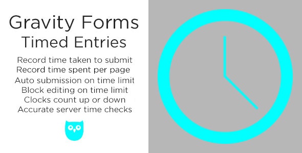 Gravity Forms Timed Entries v2.7.3 – Gravity Forms 测验/表单条目计时插件