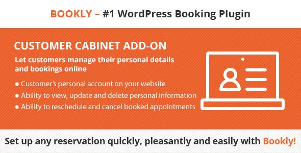 GDPR Solution Bookly Customer Cabinet (Add-on) v6.3