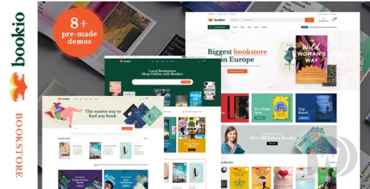 Bookio v1.2.2 – 书店 WooCommerce WordPress 主题