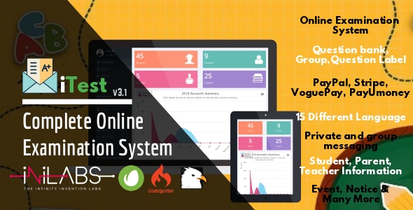 iTest v4.7 – 完整的在线考试系统