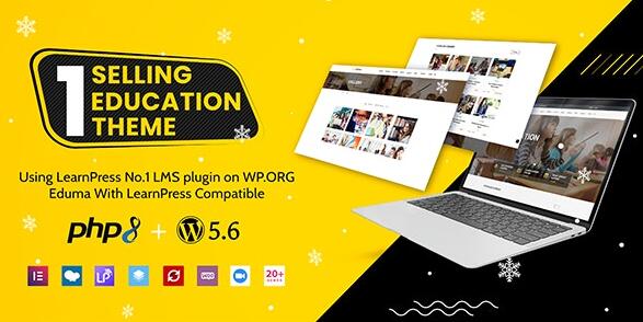 Eduma v5.6.8破解版 – WordPress教育主题