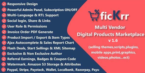 ficKrr v4.2（已汉化） – 多供应商数字产品市场