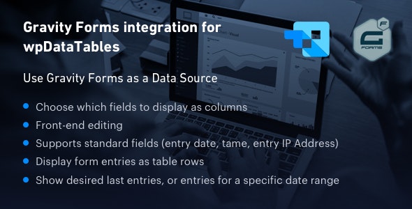 Gravity Forms integration for wpDataTables v1.8