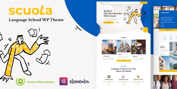 Skole v14.11破解版 – WordPress幼儿园主题