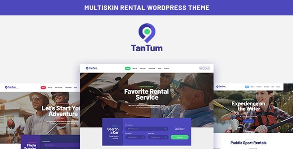 TanTum v1.1.13破解版–WordPress租赁服务主题