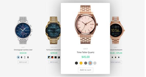 WooCommerce Variation Swatches Pro v2.2.0破解版（已汉化） – WooCommerce 变体色板插件