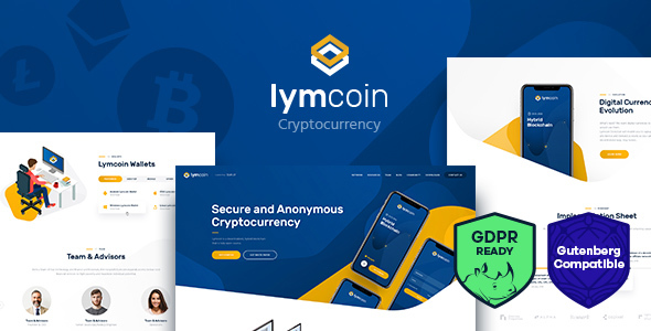 Lymcoin v1.3.4 – 加密货币 & ICO WordPress 主题