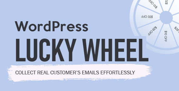 WordPress Lucky Wheel v1.2.9（已汉化） – 幸运轮盘旋转抽奖插件