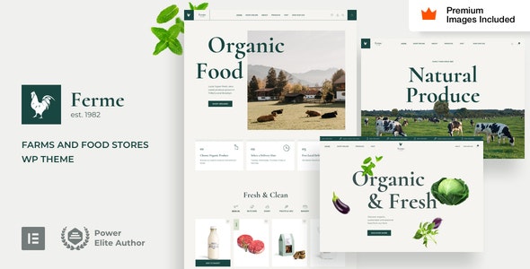 Ferme v9.13 – 食品店和农场 WooCommerce WordPress 主题