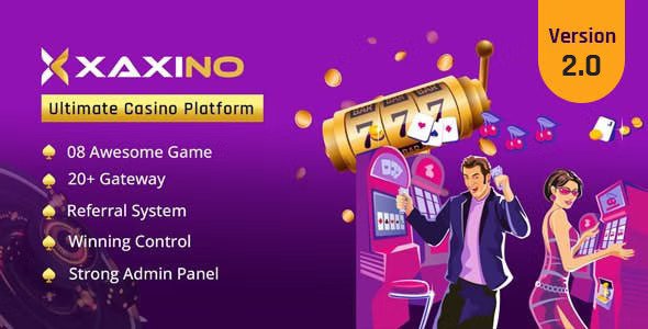 Xaxino v3.1 – Ultimate Casino Platform