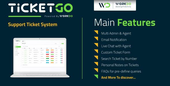 TicketGo v5.7（已汉化97%） – 工单系统源码