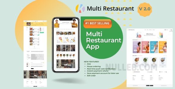 Karenderia Multiple Restaurant System v2.0.4 – 多餐厅会员系统