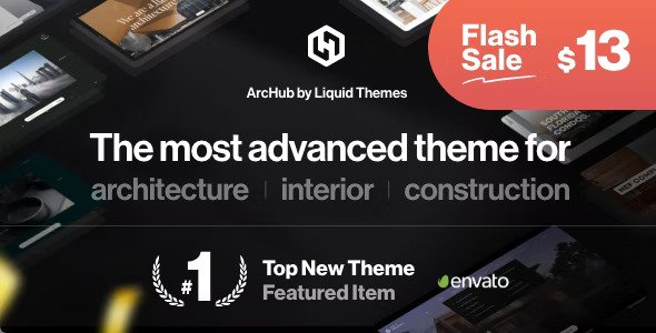ArcHub v1.2.11 – 建筑和室内设计 WordPress 主题