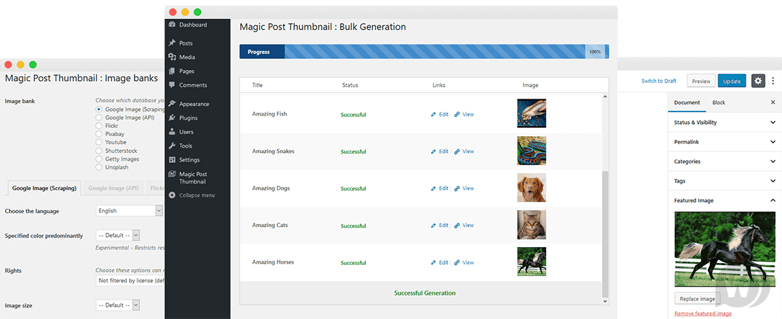 Magic Post Thumbnail Pro v6.0.4破解版（已汉化） – 自动缩略图插件