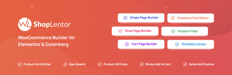 ShopLentor Pro v2.3.6（已汉化） – WooCommerce Page Builder Elementor Addon 插件