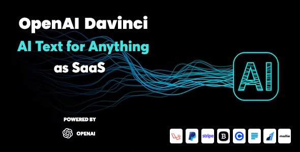 OpenAI Davinci v6.9.2（已汉化96%） – 作为 SaaS 的 AI 写作助手和内容创作者