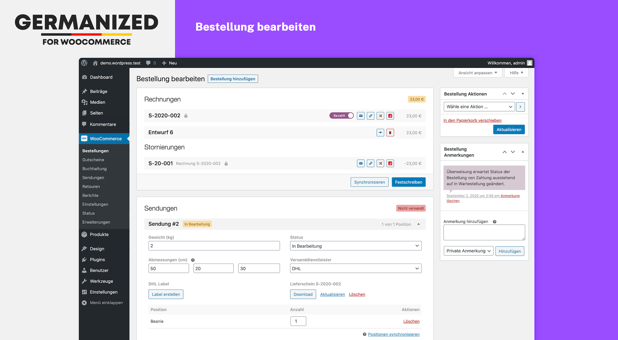Germanized for WooCommerce Pro v4.2.3